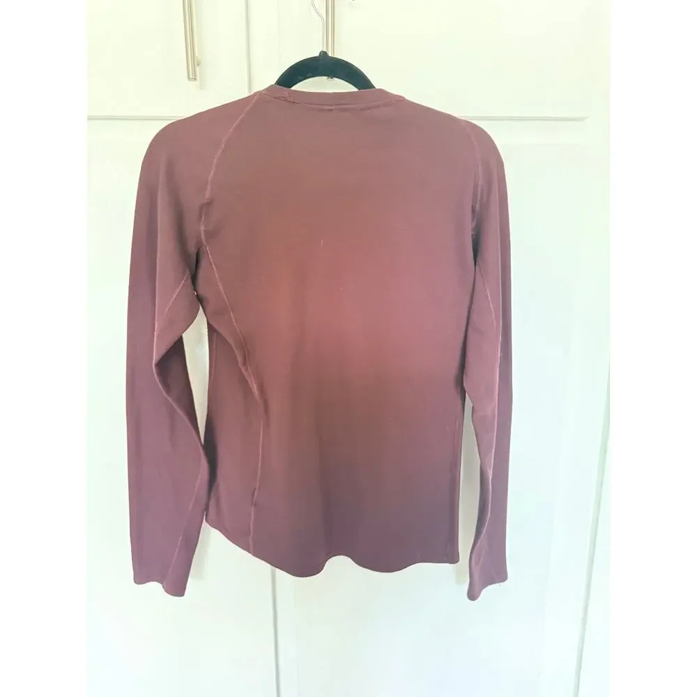 Patagonia Women's Capilene Long-Sleeve Performance Activewear Top Size L